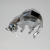 1LC23008 Metal Cat Garden Ornament Stainless Steel (6)