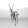 1LC23009 Life Size Metal Deer Statue (7)