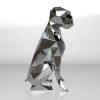 1LC23027 Boxer Dog Statue Life Size (2)