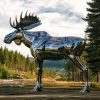 1L815004 Life Size Moose Statue For Sale (3)