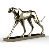 1LK10001 Gold Leopard Sculpture China Factory (6)