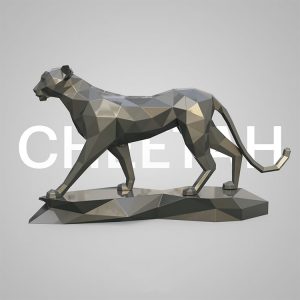 1M326005 large cheetah sculpture china factory (7)
