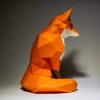 1M402005 geometric fox statue china maker (2)
